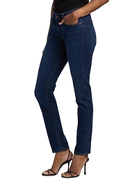 Dre Low-Rise Slim-Fit Boyfriend Jeans