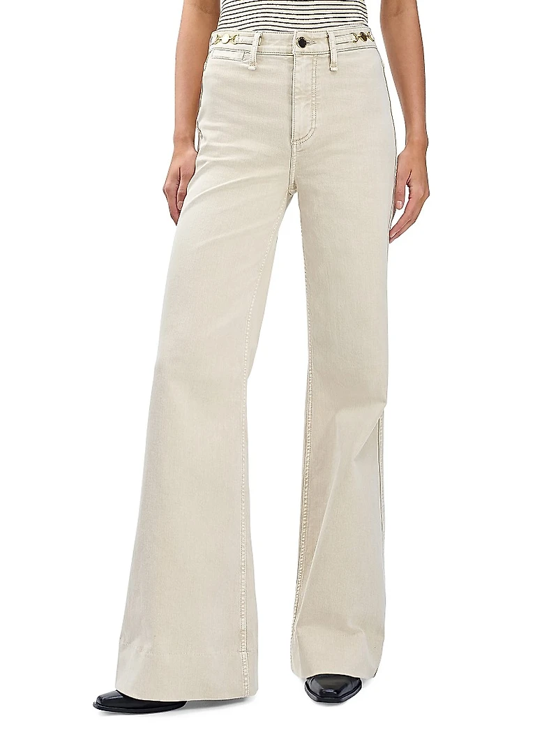 Skylar High-Rise Trouser-Style Jeans
