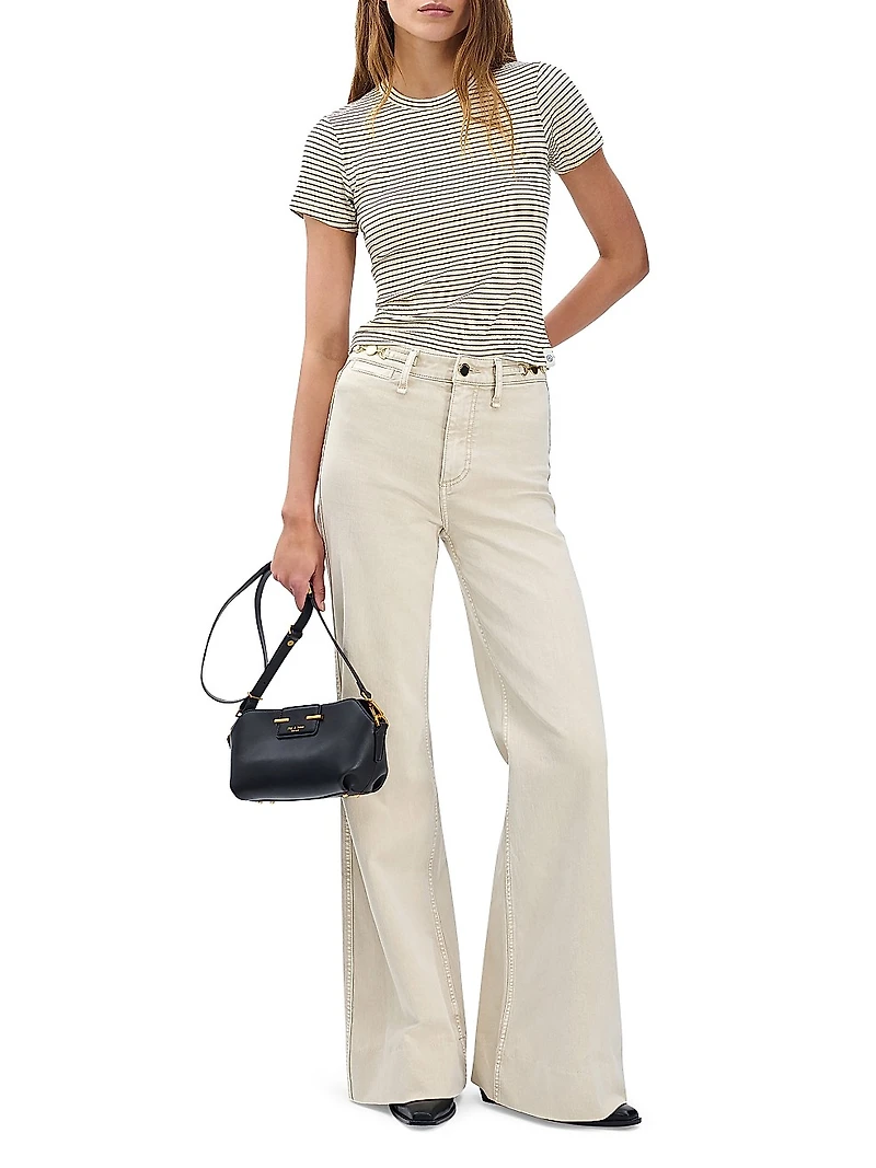 Skylar High-Rise Trouser-Style Jeans