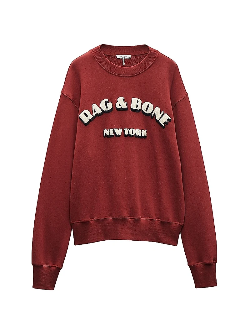 RBNY Oversized Cotton-Blend Sweatshirt
