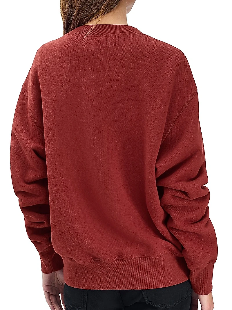RBNY Oversized Cotton-Blend Sweatshirt