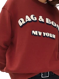 RBNY Oversized Cotton-Blend Sweatshirt