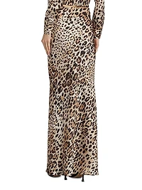 Sierra Leopard Maxi Skirt