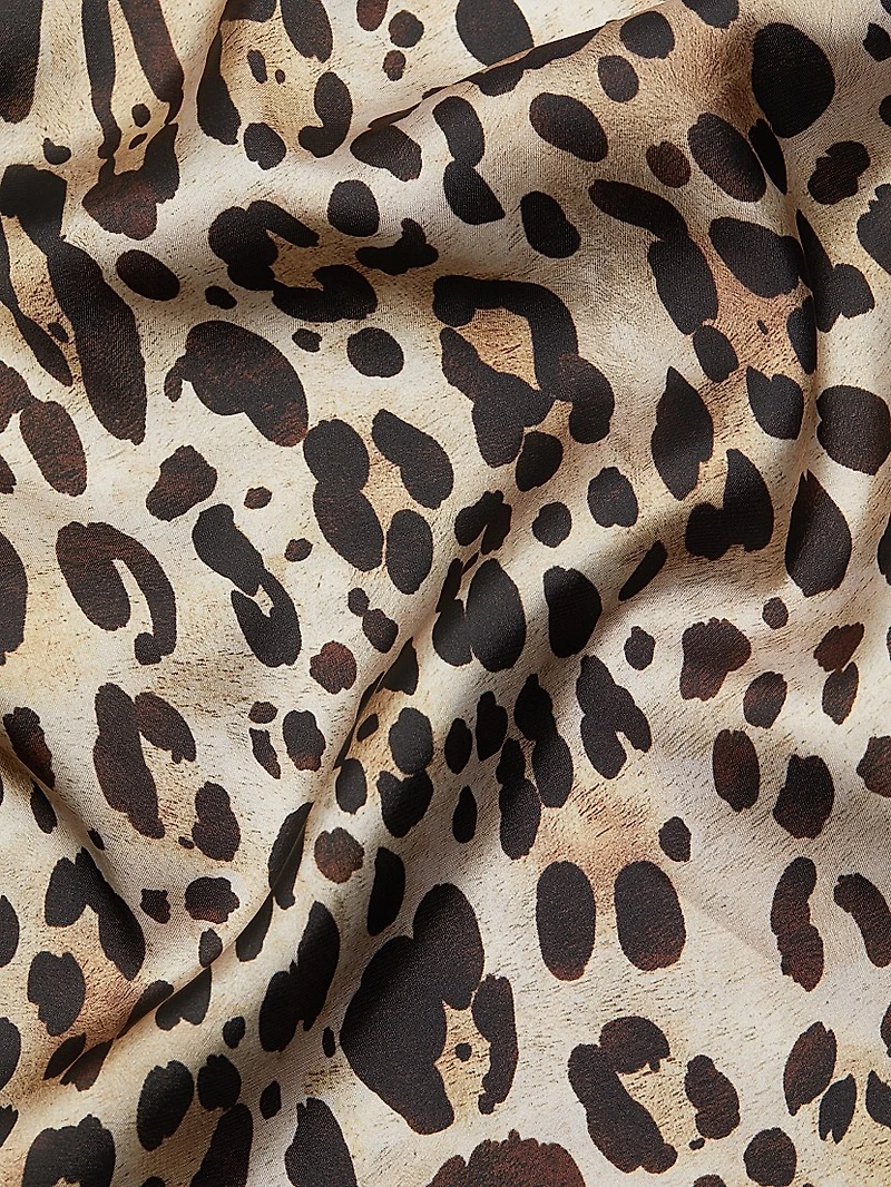 Sierra Leopard Maxi Skirt