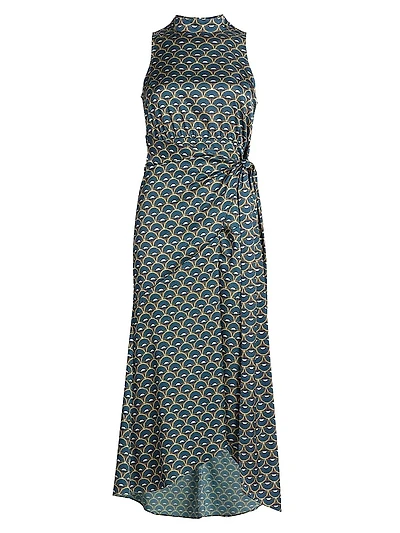 Ophira Printed Midi-Dress