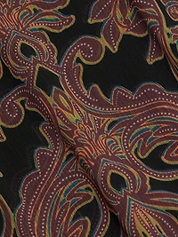 Jill Printed Chiffon Maxi Dress