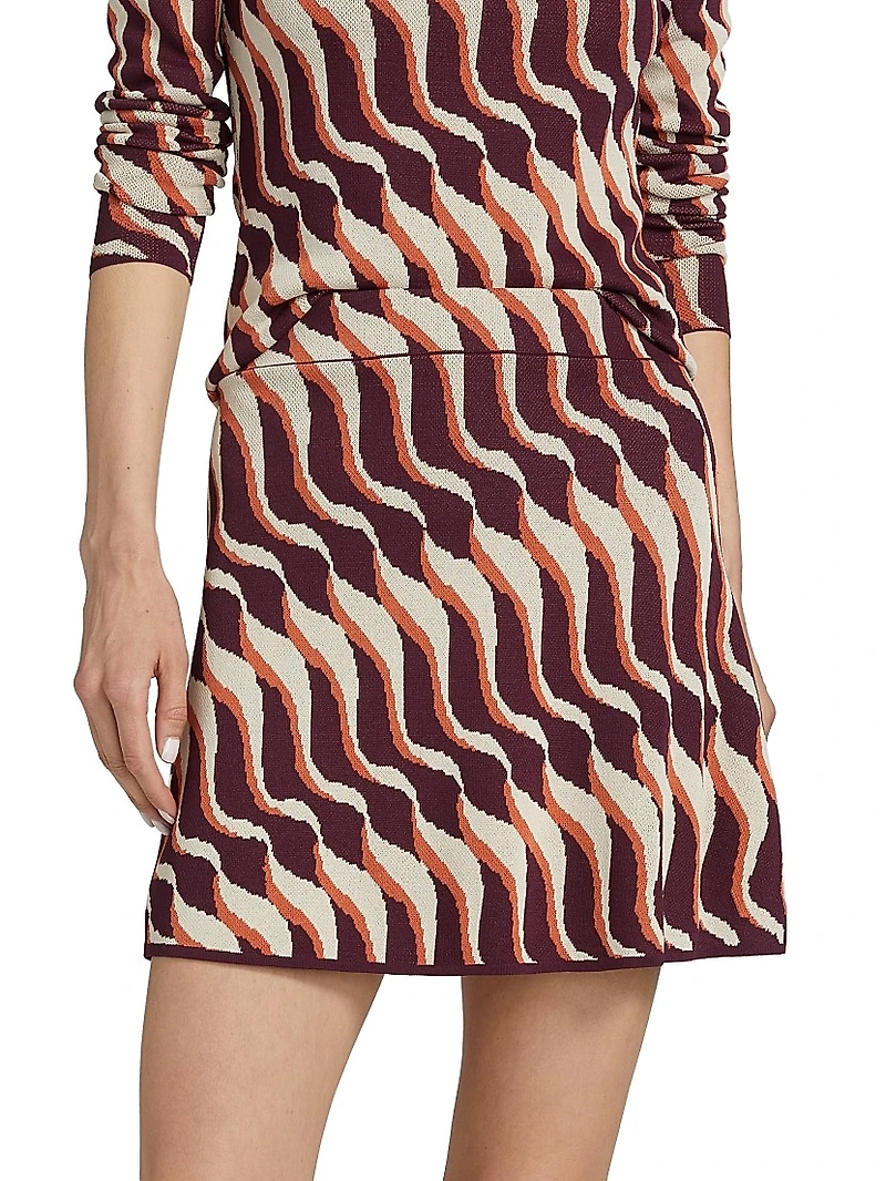 Orlie Knit Miniskirt