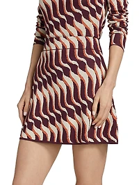 Orlie Knit Miniskirt