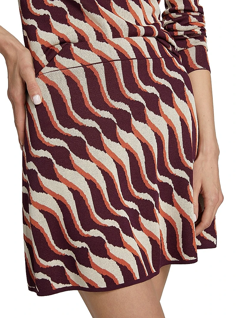 Orlie Knit Miniskirt