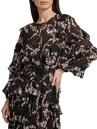 Greta Chiffon Maxi Dress