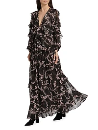 Greta Chiffon Maxi Dress