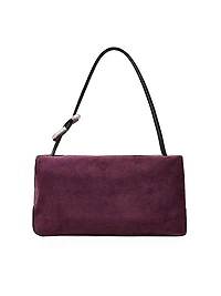 The Suede Large Dual Shoulder Bag