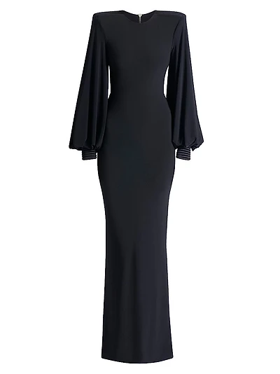 The Tower Stretch-Jersey Body-Con Gown