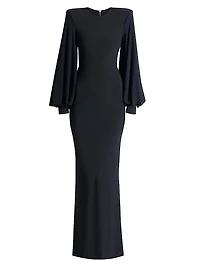 The Tower Stretch-Jersey Body-Con Gown