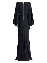 The Tower Stretch-Jersey Body-Con Gown
