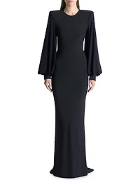 The Tower Stretch-Jersey Body-Con Gown