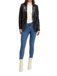 Metis Suede Single Breasted Blazer