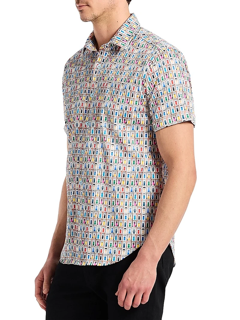 Livingston Button-Front Shirt