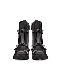 Roman 40MM Stud Calfskin Combat Boots