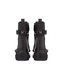 Roman 40MM Stud Calfskin Combat Boots