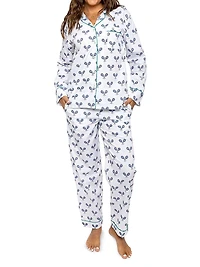 Women's Tennis Long Pajama Set