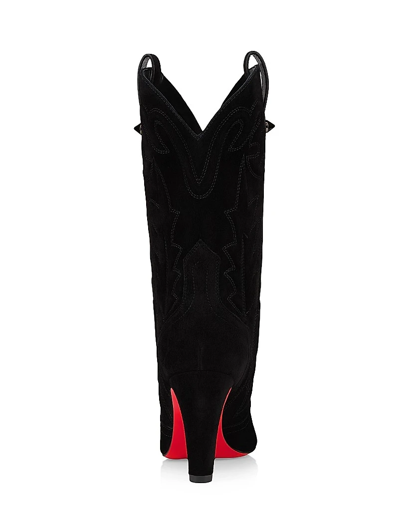 Santiabooty 85MM Velvet Calf Booties
