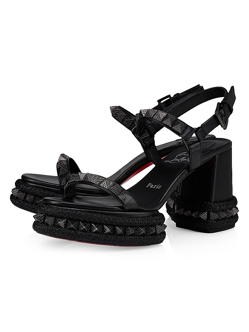 Superaclou 85MM Leather Sandals
