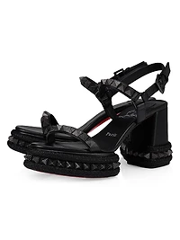 Superaclou 85MM Leather Sandals