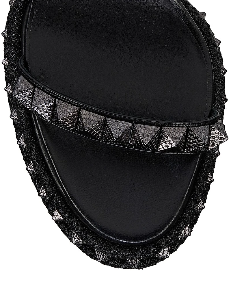 Superaclou 85MM Leather Sandals