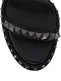 Superaclou 85MM Leather Sandals