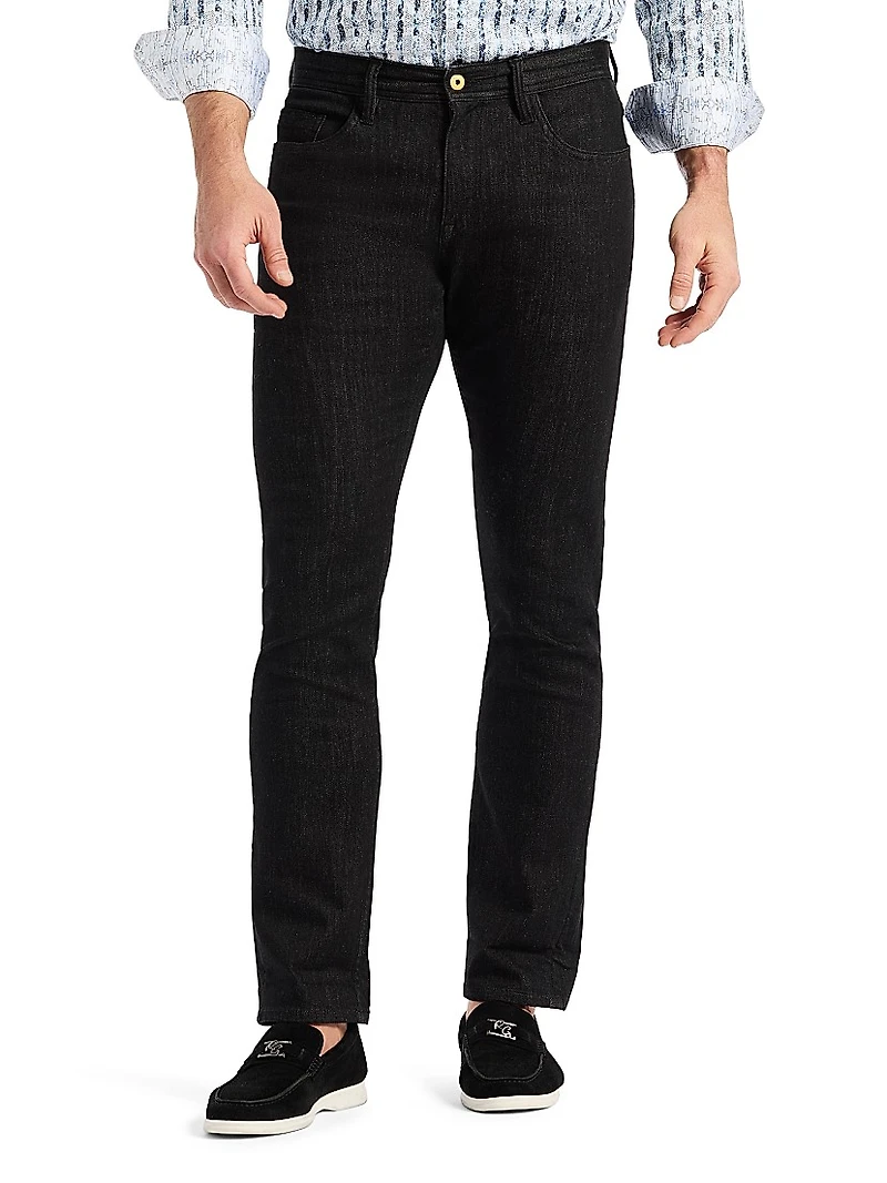Feragen Denim Slim-Fit Pants