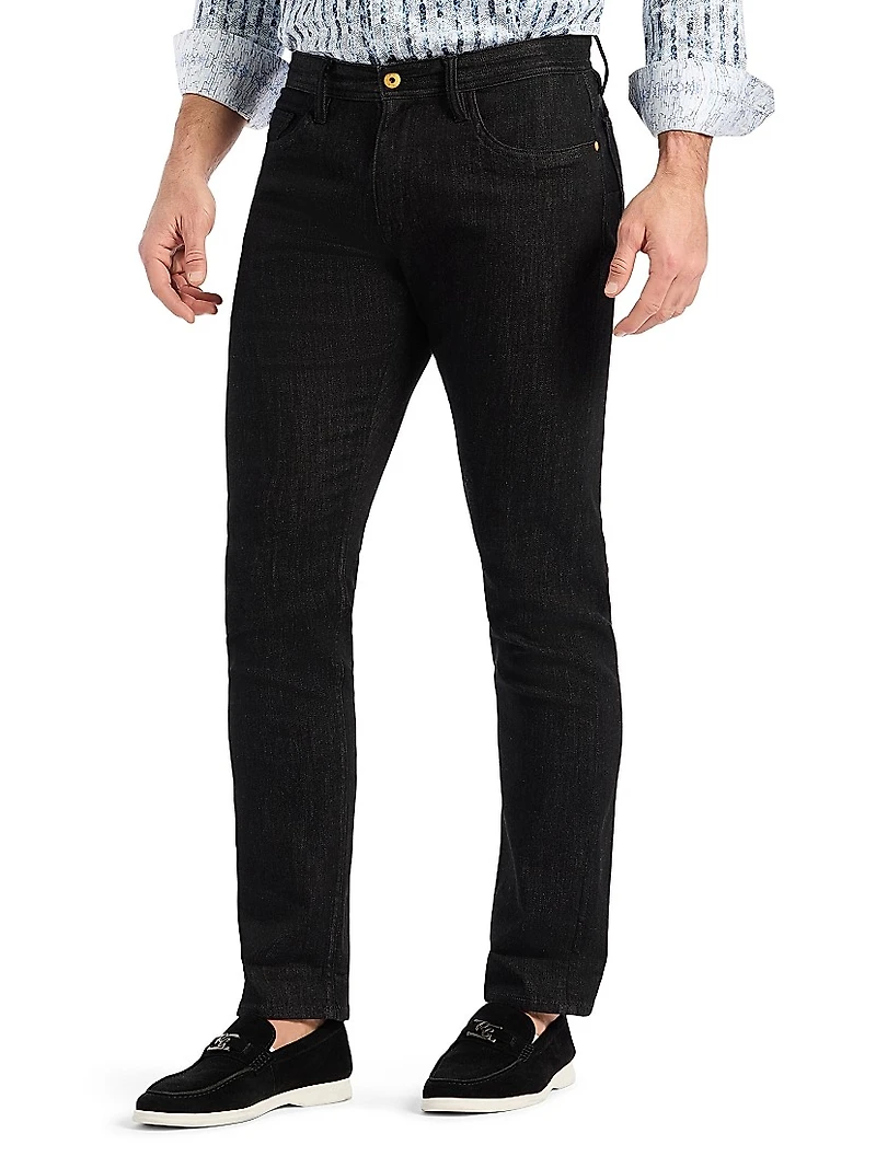 Feragen Denim Slim-Fit Pants
