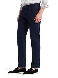 Gottsman Paisley-Cuff Jeans