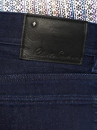 Gottsman Paisley-Cuff Jeans