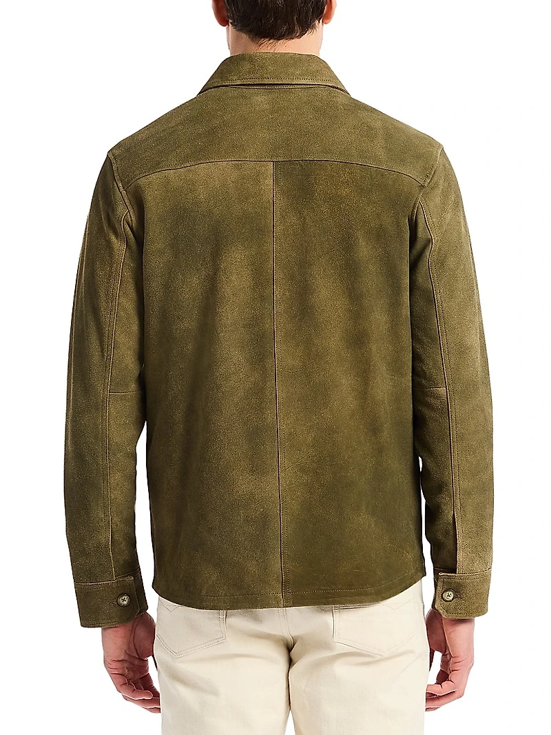 Manzo Suede Field Jacket