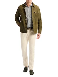 Manzo Suede Field Jacket