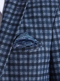 Marvin Checkered Knit Sport Coat
