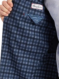 Marvin Checkered Knit Sport Coat