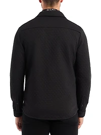 Downey Jacquard Shirt Jacket