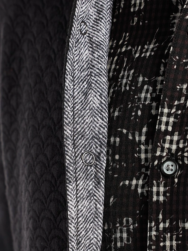 Downey Jacquard Shirt Jacket