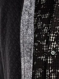 Downey Jacquard Shirt Jacket
