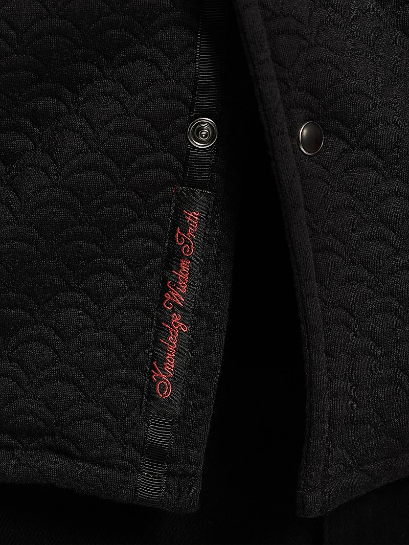 Downey Jacquard Shirt Jacket