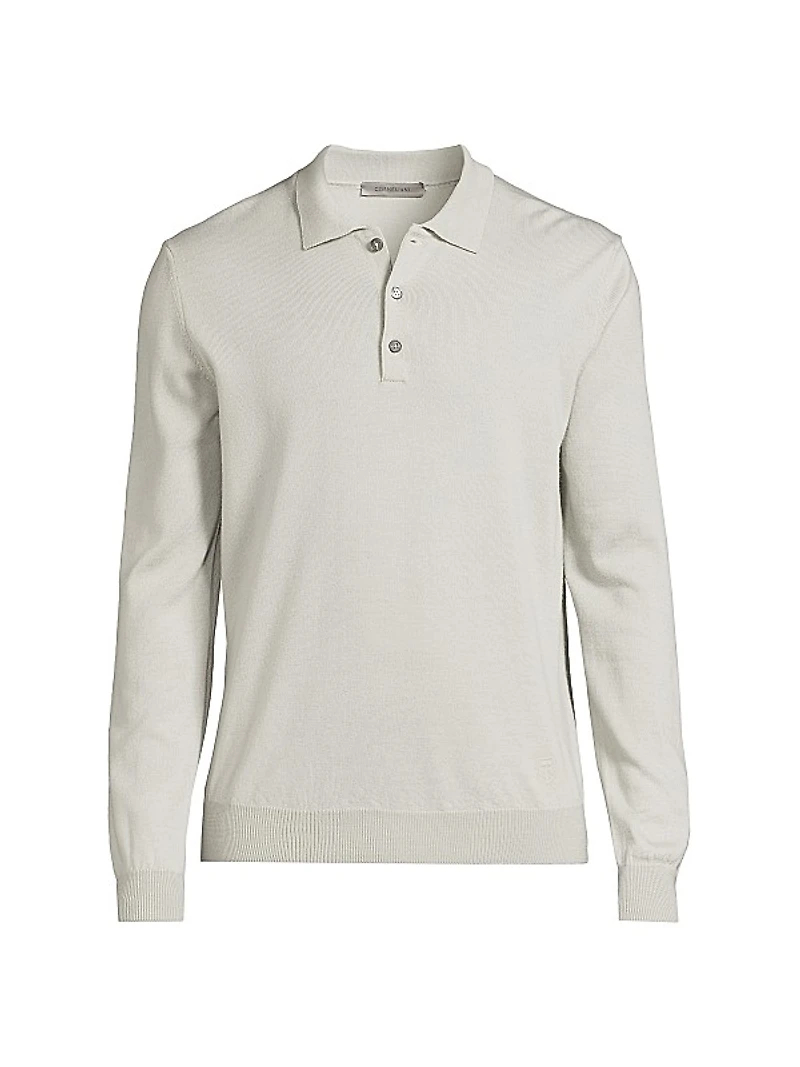 Merino Wool Polo Shirt