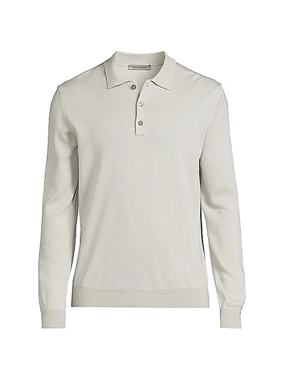 Merino Wool Polo Shirt