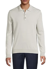 Merino Wool Polo Shirt