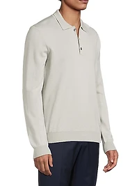 Merino Wool Polo Shirt