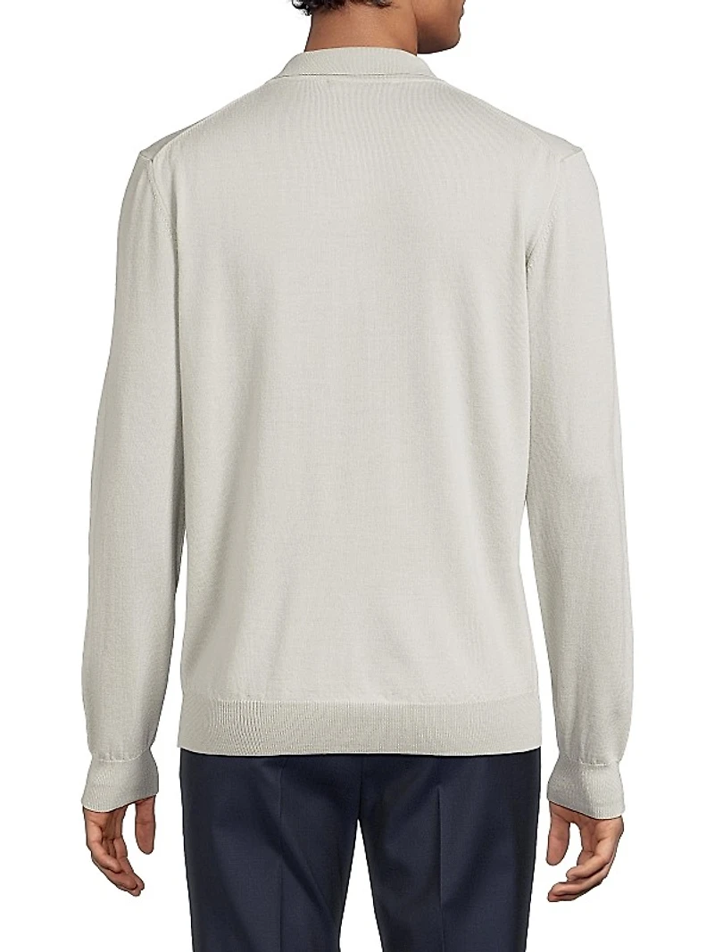 Merino Wool Polo Shirt