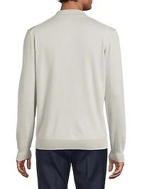 Merino Wool Polo Shirt