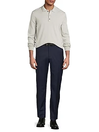 Merino Wool Polo Shirt