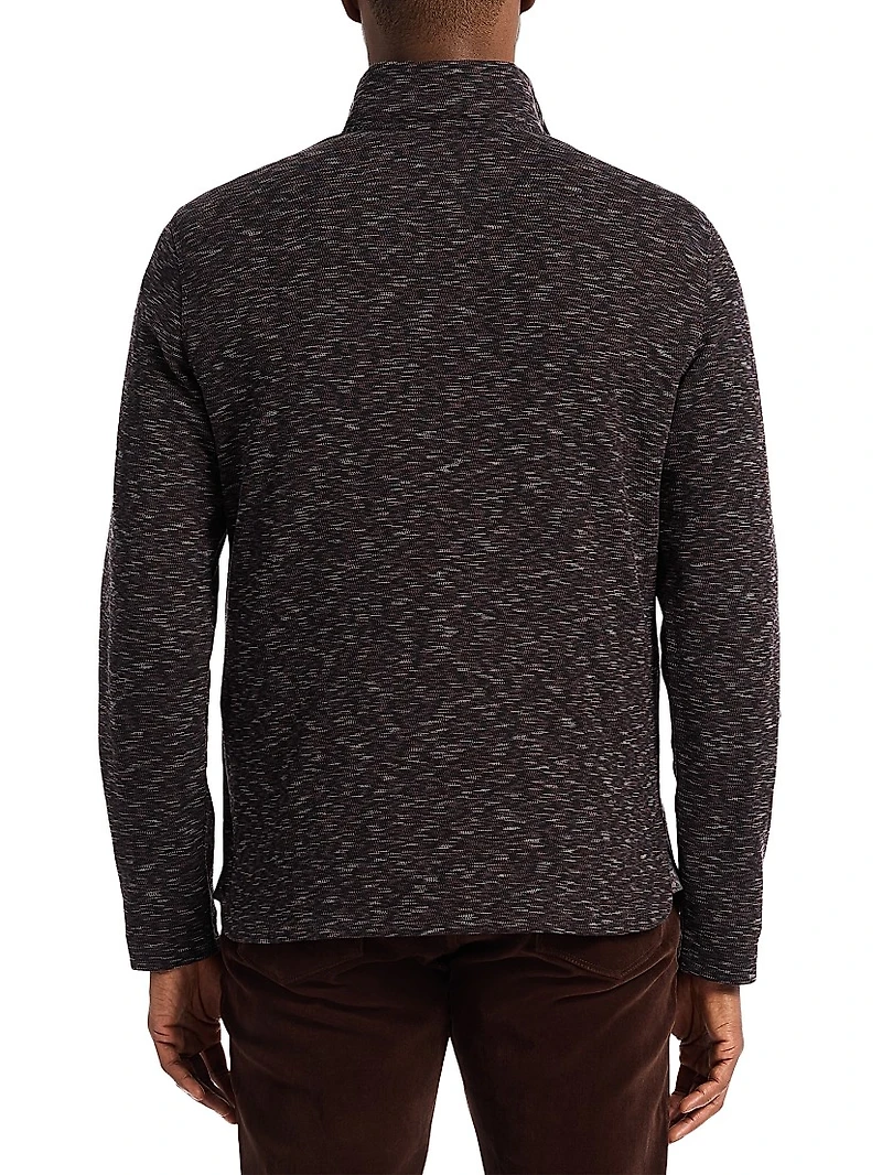 Matson Space-Dyed Quarter-Zip Top